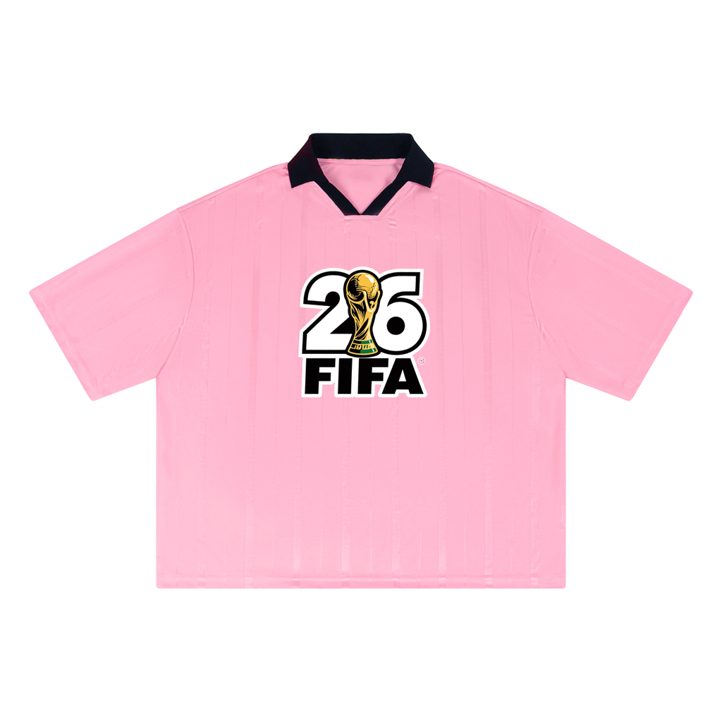 FIFA 26 WC Unisex Striped Boxy Soccer Jersey
