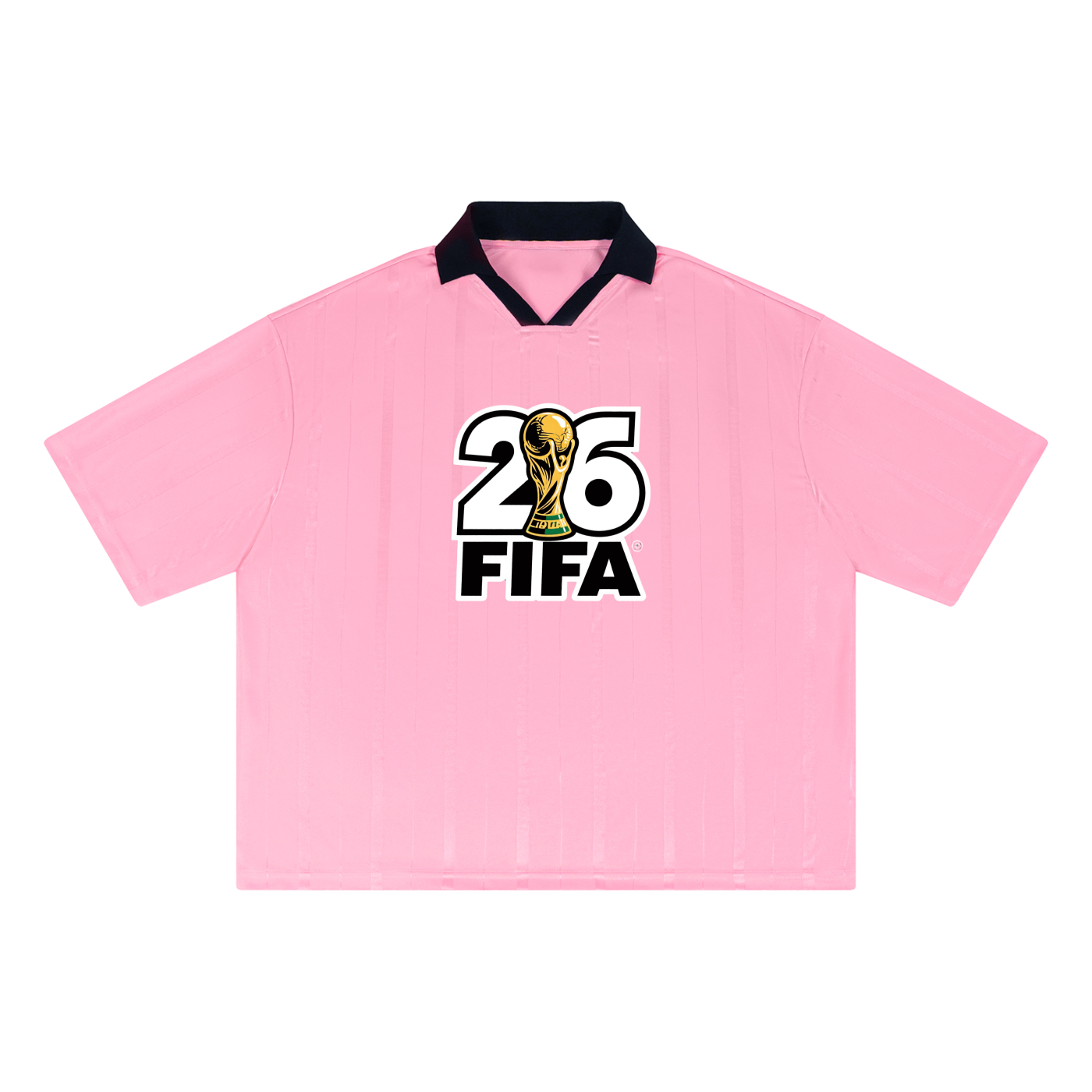 FIFA 26 WC Unisex Striped Boxy Soccer Jersey