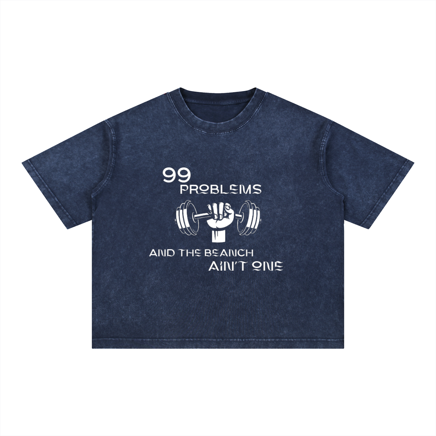Mineral Wash Boxy Cotton T-Shirt