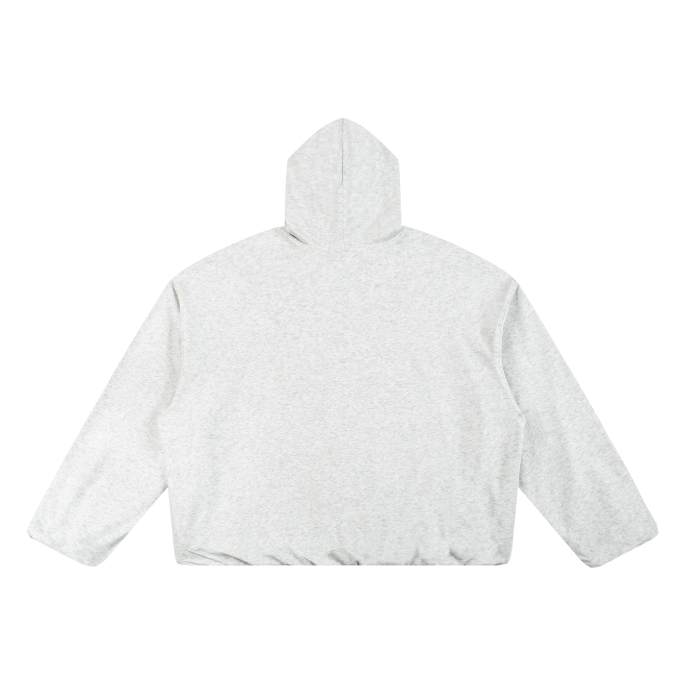 TRUST YOUR CRAZY IDEA Boxy/Baggy Gather-Hem Hoodie