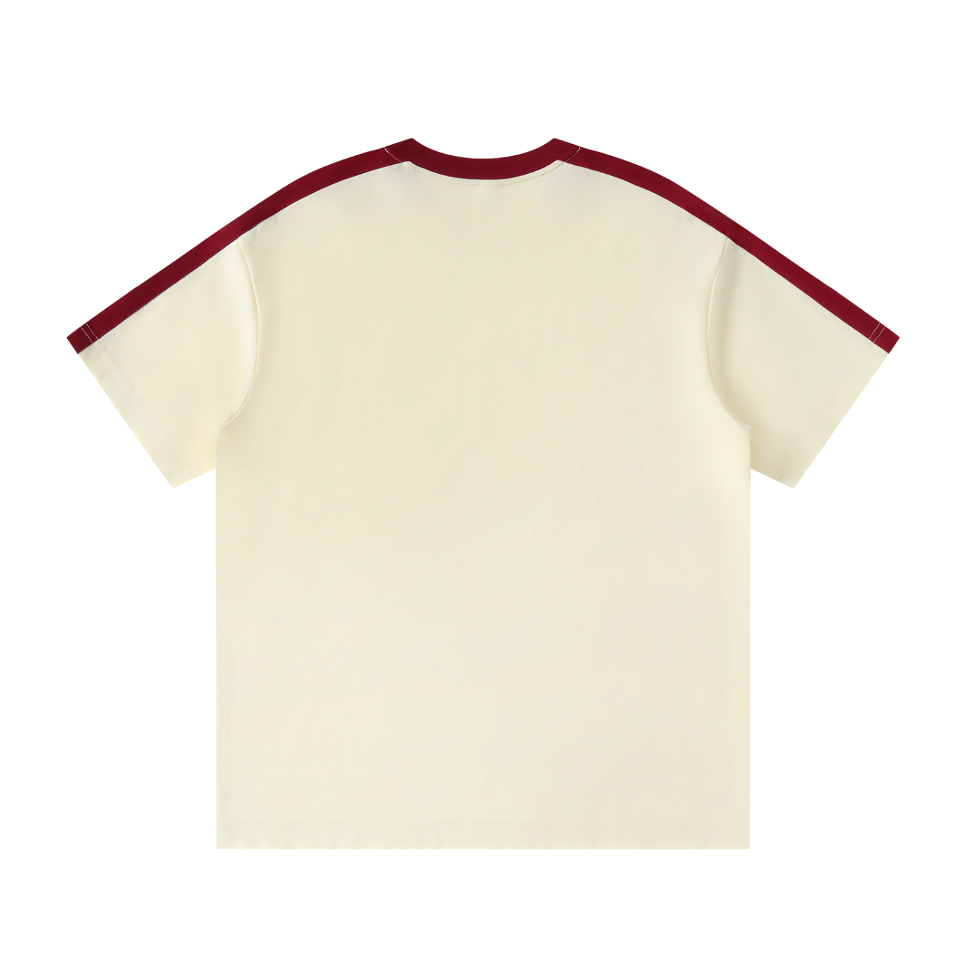 2002 KOREA/JAPAN Unisex Colorblock Striped T-Shirt