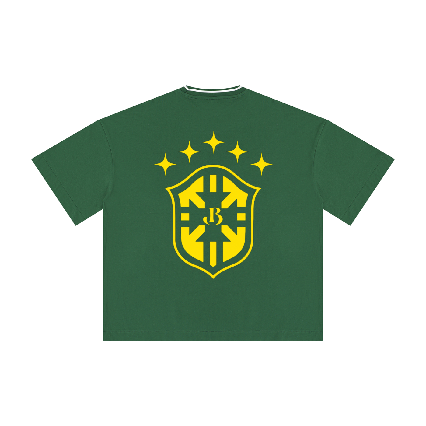BRAZIL WC Unisex Boxy Ribbed T-Shirt