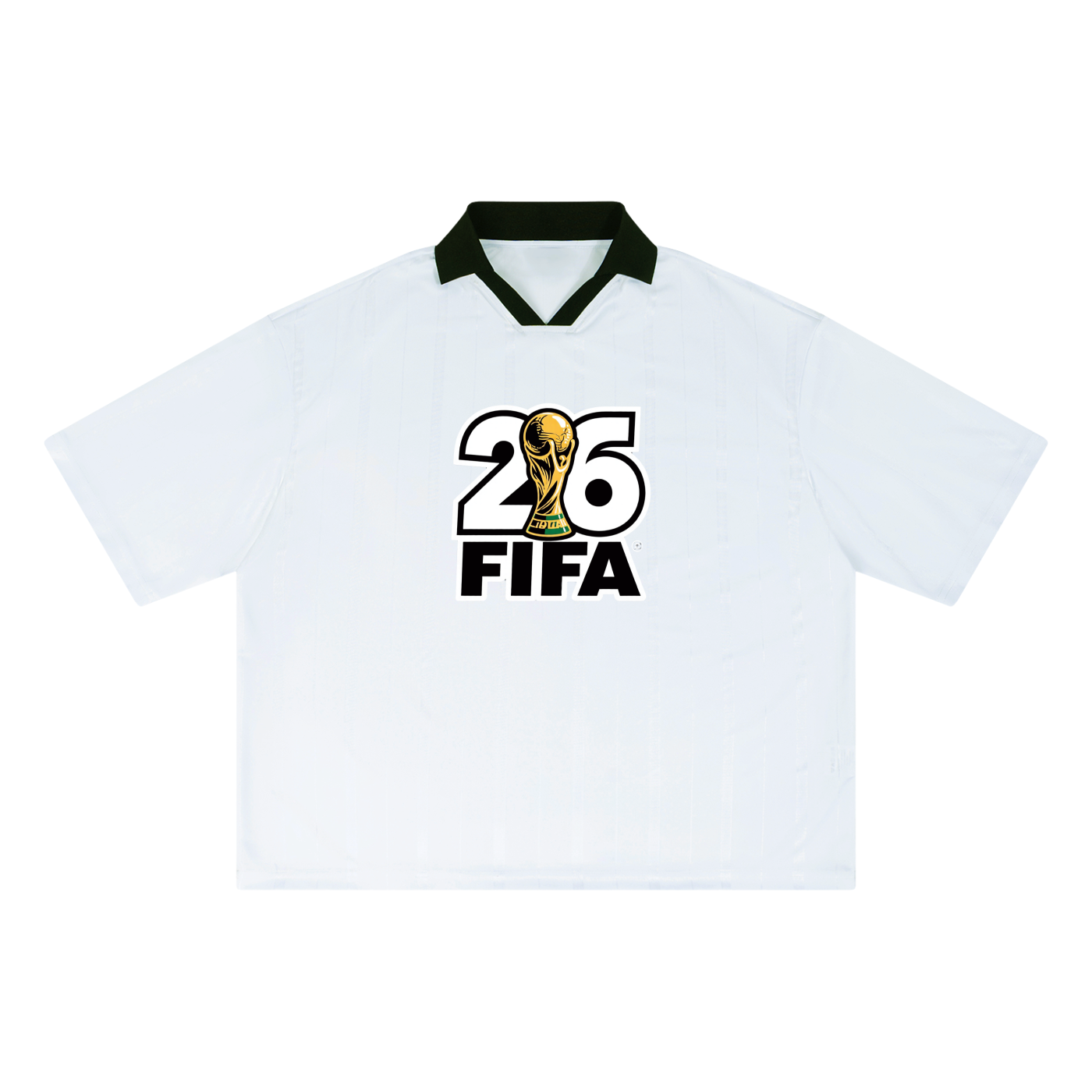 FIFA 26 WC Unisex Striped Boxy Soccer Jersey