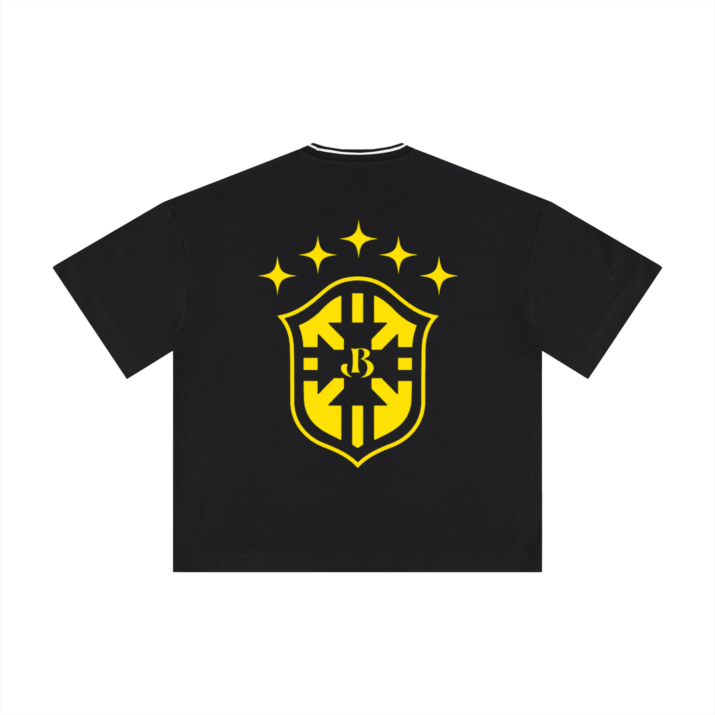 BRAZIL WC Unisex Boxy Ribbed T-Shirt