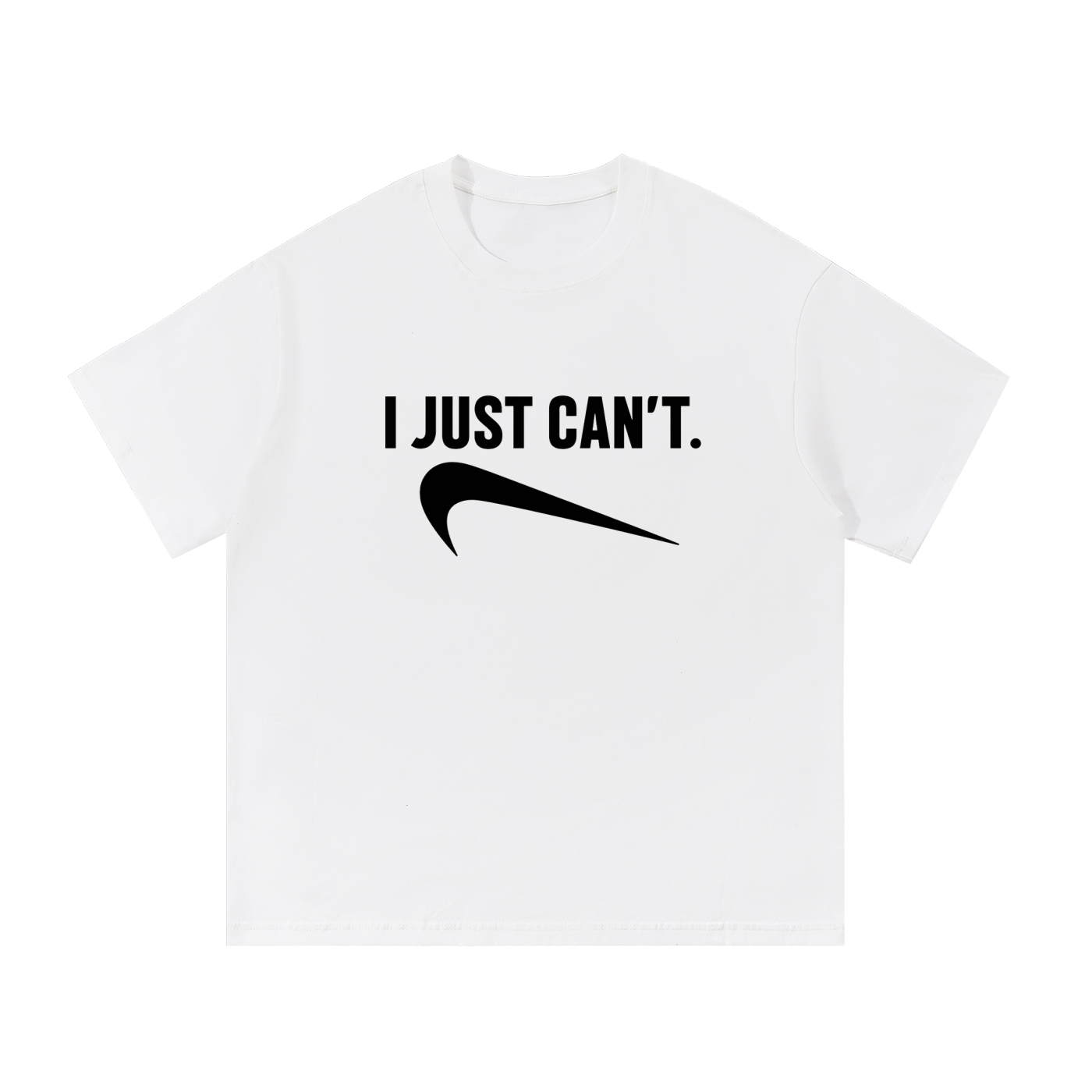 I just can't Cotton T-Shirt