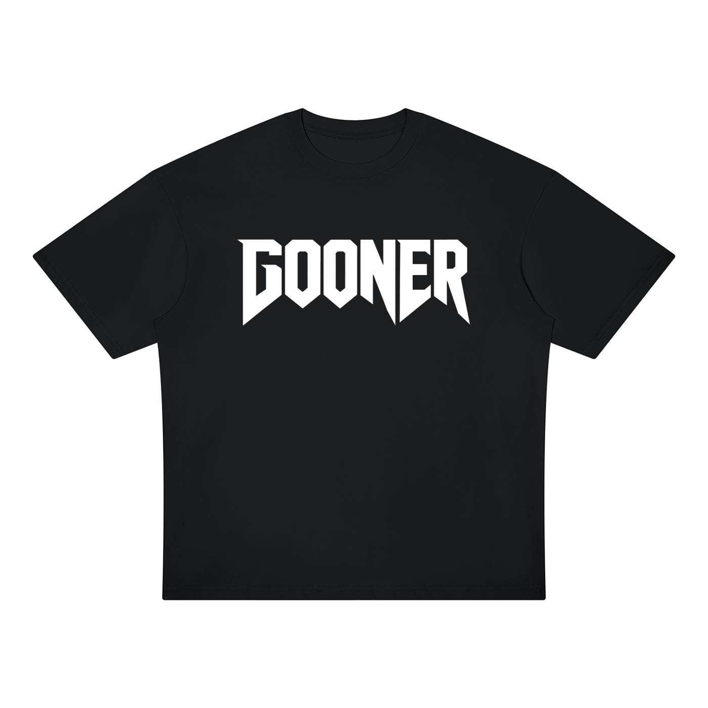 GOONER Oversized Drop Shoulder T-Shirt (black)