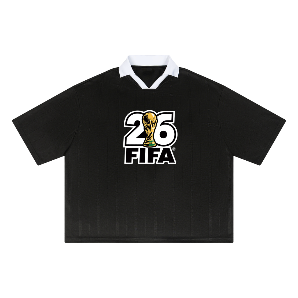 FIFA 26 WC Unisex Striped Boxy Soccer Jersey