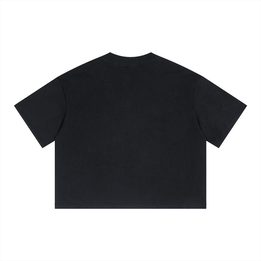 ALLERGIC TO DUMB B*TCHES BOXY DROP SHOULDER PURE COTTON T-SHIRT