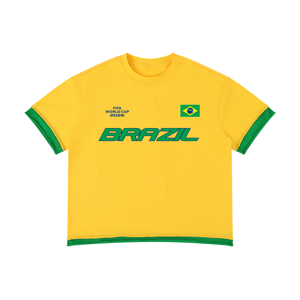 BRAZIL FIFA WC BOXY T-SHIRT