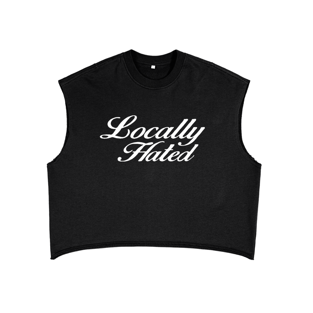 LOCALLY HATED FRENCH TERRY BOXY TANK TOP